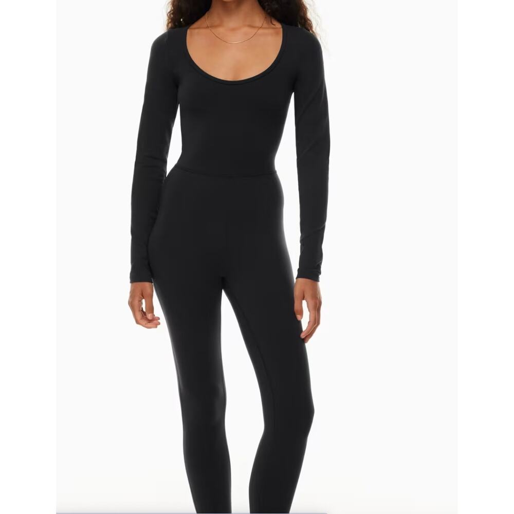 Aritzia Black Long Sleeve Jumpsuit